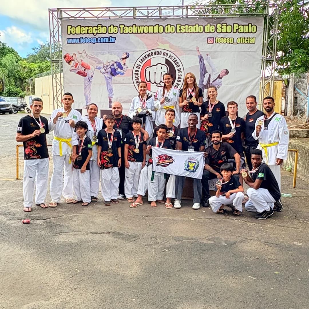 A Campinas Fighters faz um grande espetáculo no Campeonato Paulista em Franca