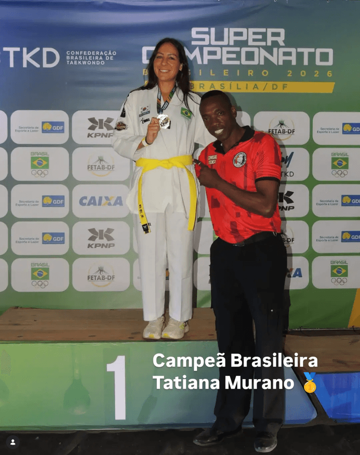 Tatianna Murano é campeã brasileira de Taekwondo
